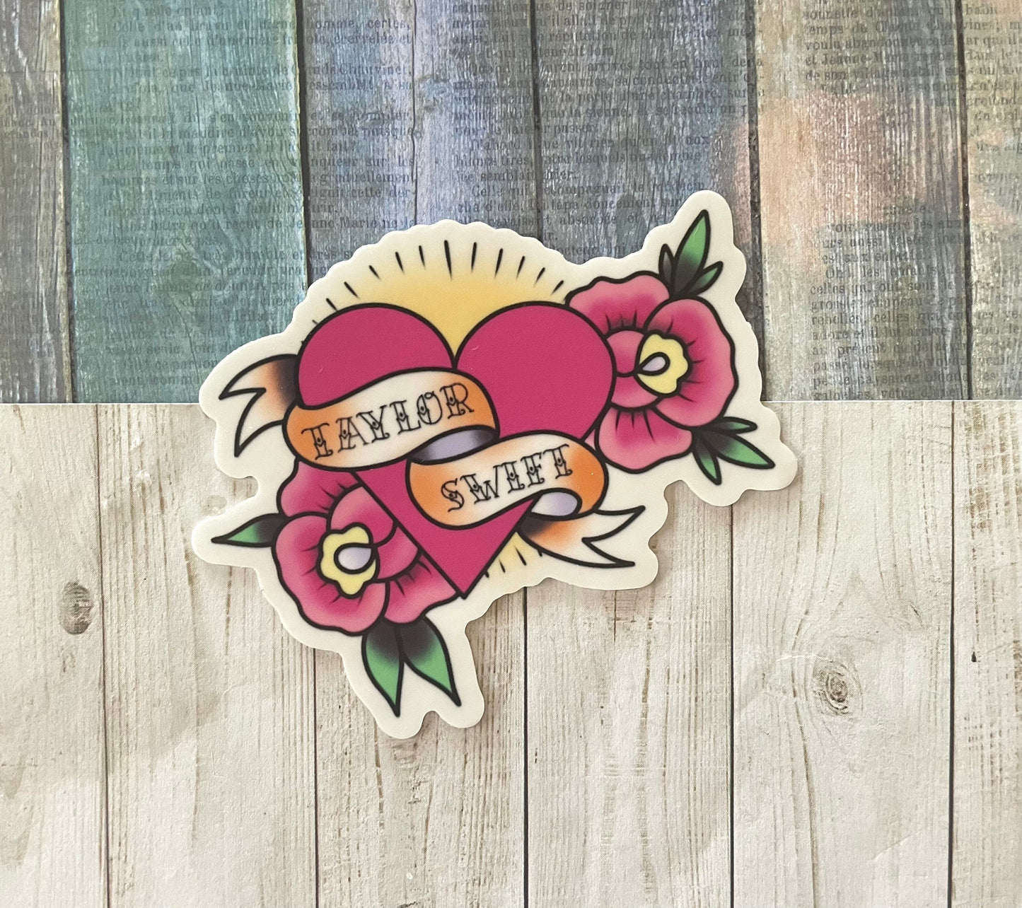 Lover Sticker - Tattoo Sticker - Vinyl Sticker - Laptop Sticker - Water Bottle Sticker