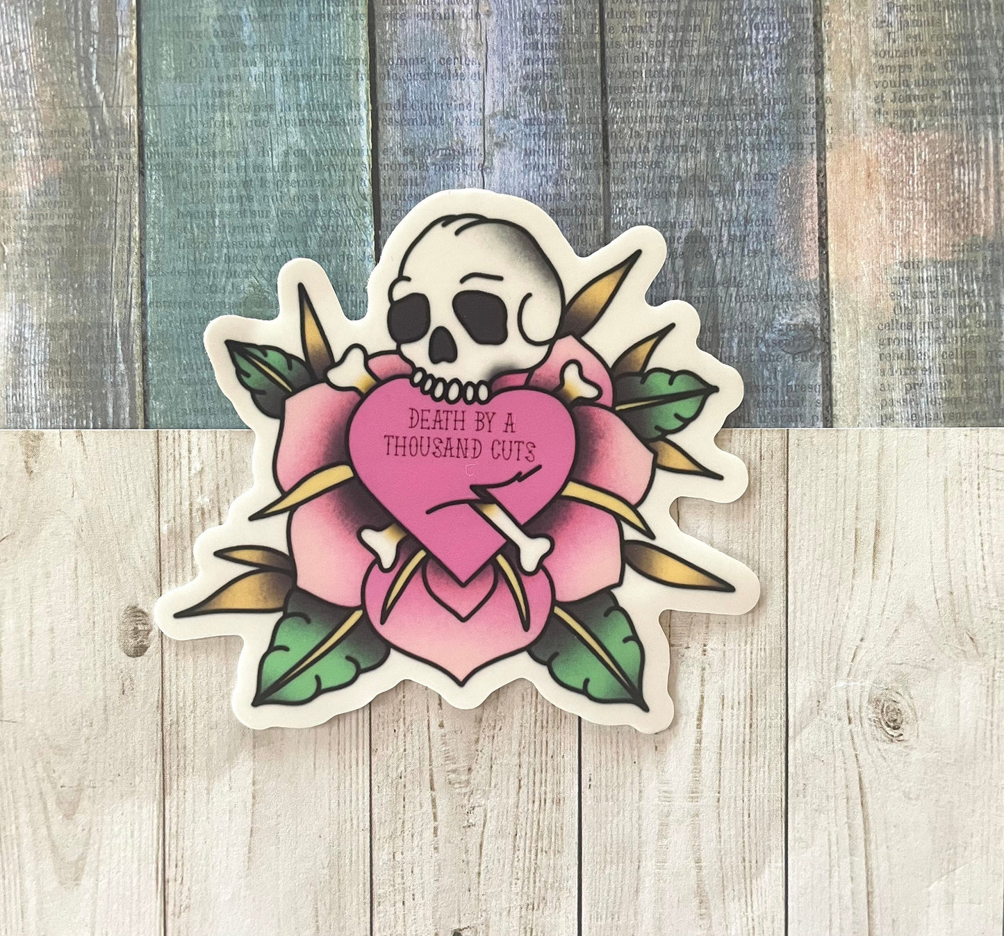 Lover Sticker - Tattoo Sticker - Vinyl Sticker - Laptop Sticker - Water Bottle Sticker