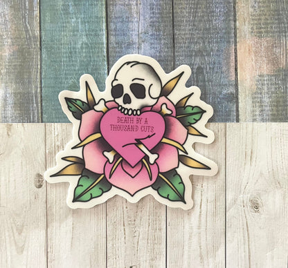 Lover Sticker - Tattoo Sticker - Vinyl Sticker - Laptop Sticker - Water Bottle Sticker
