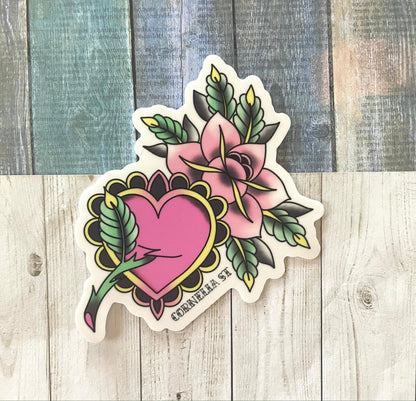 Lover Sticker - Tattoo Sticker - Vinyl Sticker - Laptop Sticker - Water Bottle Sticker