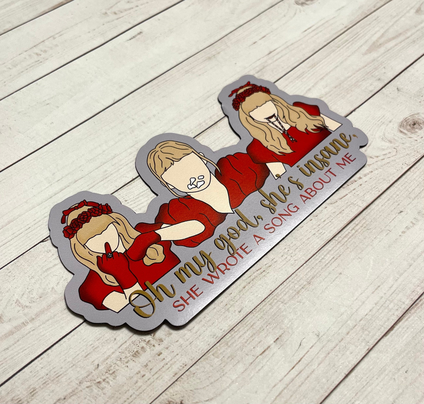 Taylor Swift Magnet - Red Magnet - Car Magnet - Fridge Magnet - Refrigerator Magnet