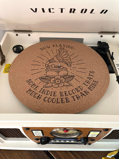 Taylor Swift Slip Mat - Vinyl Record Slip Mat - Cork Slip Mat  - Red Slip Mat - Taylor's Versoin Slip Mat - Vinyl Records