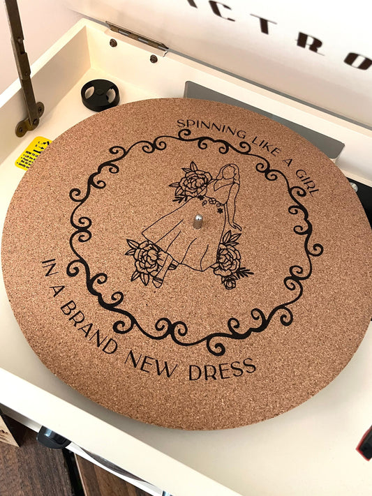 Taylor Swift Slip Mat - Vinyl Record Slip Mat - Cork Slip Mat - Red Slip Mat - Taylor's Versoin Slip Mat - Vinyl Records