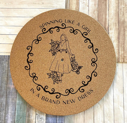 Taylor Swift Slip Mat - Vinyl Record Slip Mat - Cork Slip Mat - Red Slip Mat - Taylor's Versoin Slip Mat - Vinyl Records