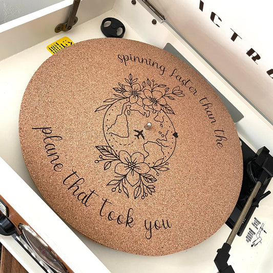 Taylor Swift Slip Mat - Vinyl Record Slip Mat - Cork Slip Mat - Red Slip Mat - Taylor's Versoin Slip Mat - Vinyl Records