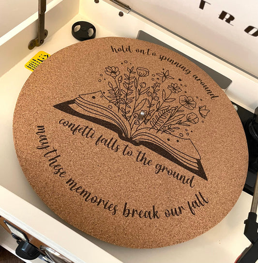 Taylor Swift Slip Mat - Vinyl Record Slip Mat - Cork Slip Mat - Speak Now Slip Mat - Taylor's Versoin Slip Mat