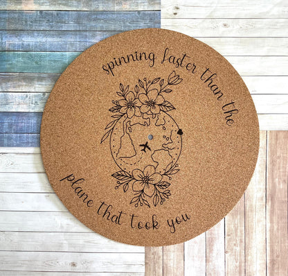 Taylor Swift Slip Mat - Vinyl Record Slip Mat - Cork Slip Mat - Red Slip Mat - Taylor's Versoin Slip Mat - Vinyl Records