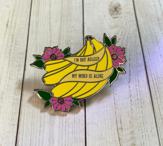 My Mind Is Alive Pin - Banana Pin - Funny Pin - Taylor Swift Pin