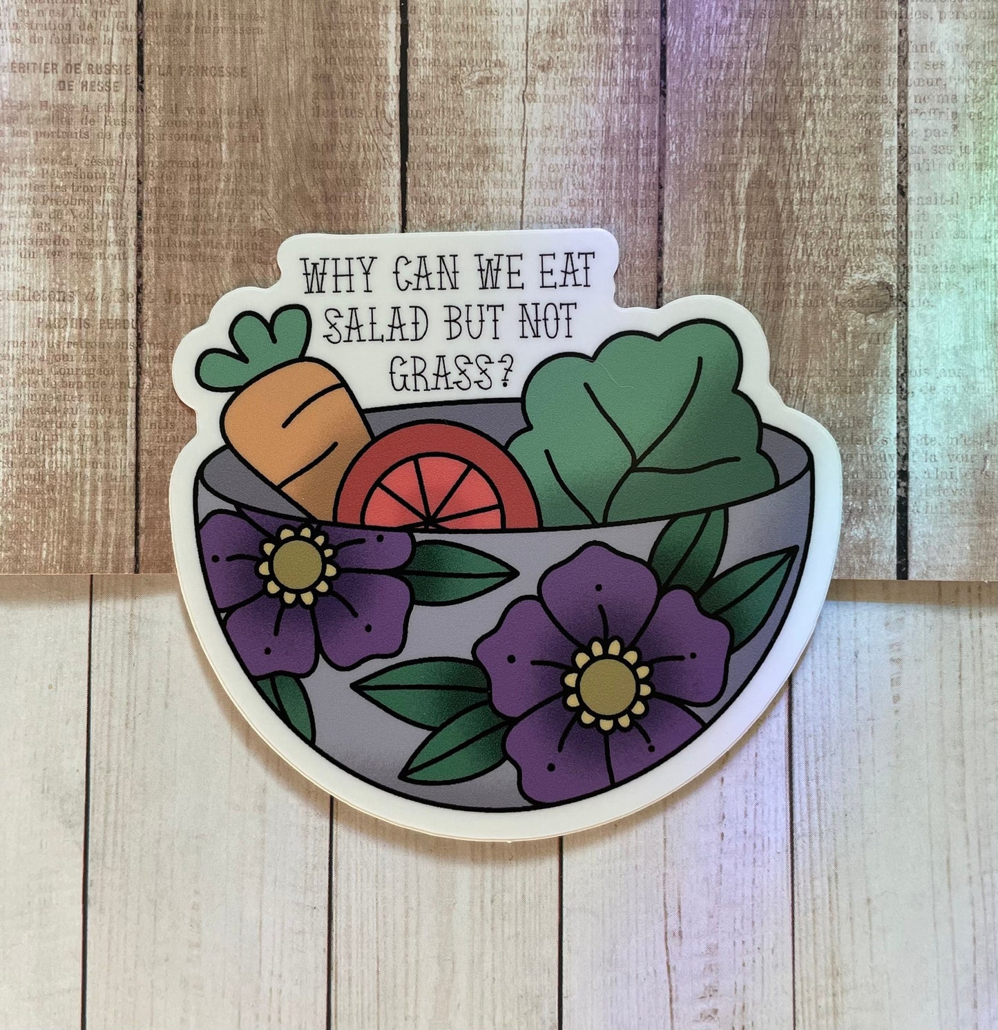 Salad Sticker - Funny Sticker
